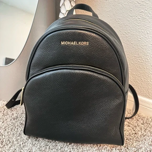 NEW Michael Kors Black Backpack in great condition Cooper Signature Logo Backpack in BLACK - Sale | Michael  main image 2